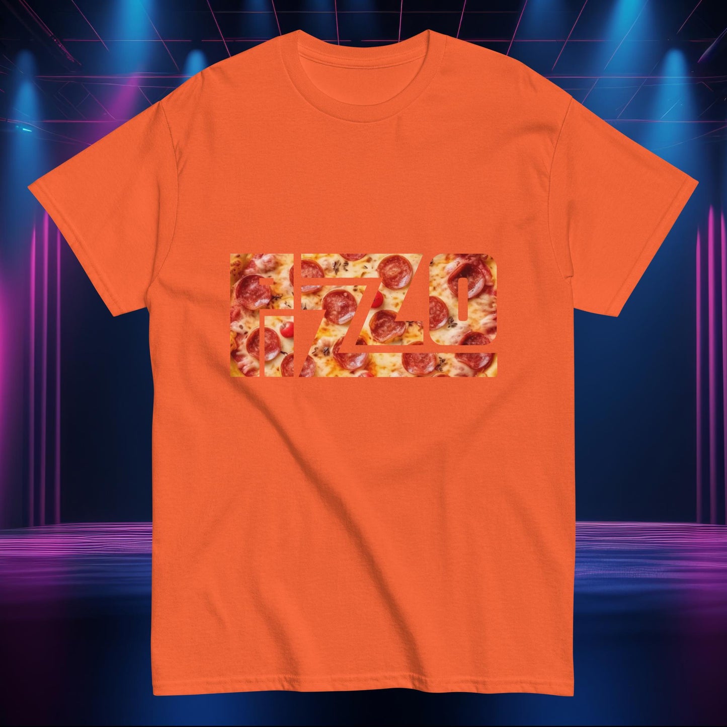 Pizzo Logo Lizzo Pizza Lizzo Merch Lizzo Gift Body Positivity Body empowerment Lizzo classic tee Orange T-shirts Lizzo Music Next Cult Brand
