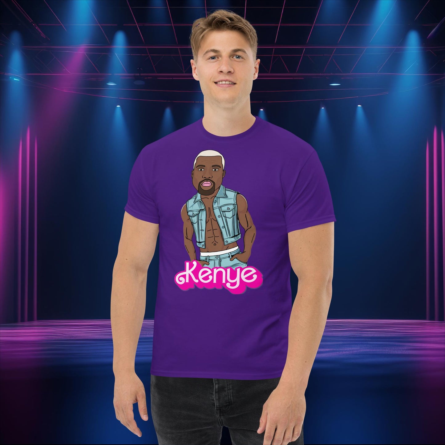 Kanye West Shirt Kanye West T-shirt Kanye Tshirt Kanye T shirt Kanye Tee Barbie Shirt Ken Shirt Ryan Gosling Shirt Barbie Gift Barbie Tshirt Purple T-shirts Barbie Kanye West Ken Movies Music Next Cult Brand