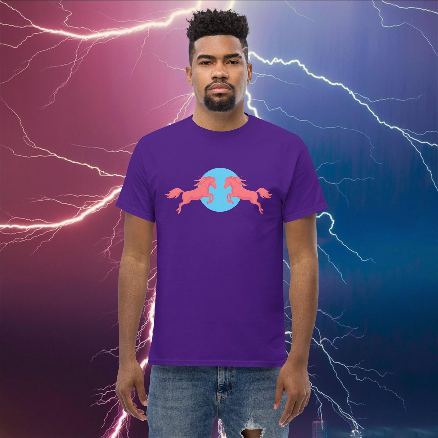 Kenergy Red Bull Ken Barbie Ryan Gosling Kenergy classic tee Purple T-shirts Barbie Ken Kenergy Movies Next Cult Brand