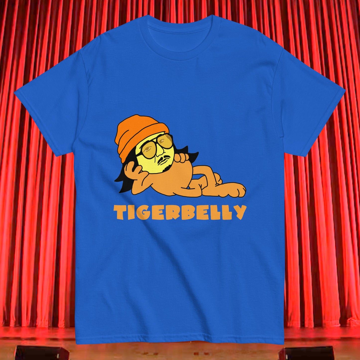 Bobby Lee Tigerbelly, Bobby Lee Merch, Tigerbelly Merch, Bobby Lee Gift, Funny Tigerbelly Gift, Tigerbelly Podcast, TigerBelly T-shirt Royal T-shirts Bobby Lee Podcasts Stand-up Comedy TigerBelly Next Cult Brand
