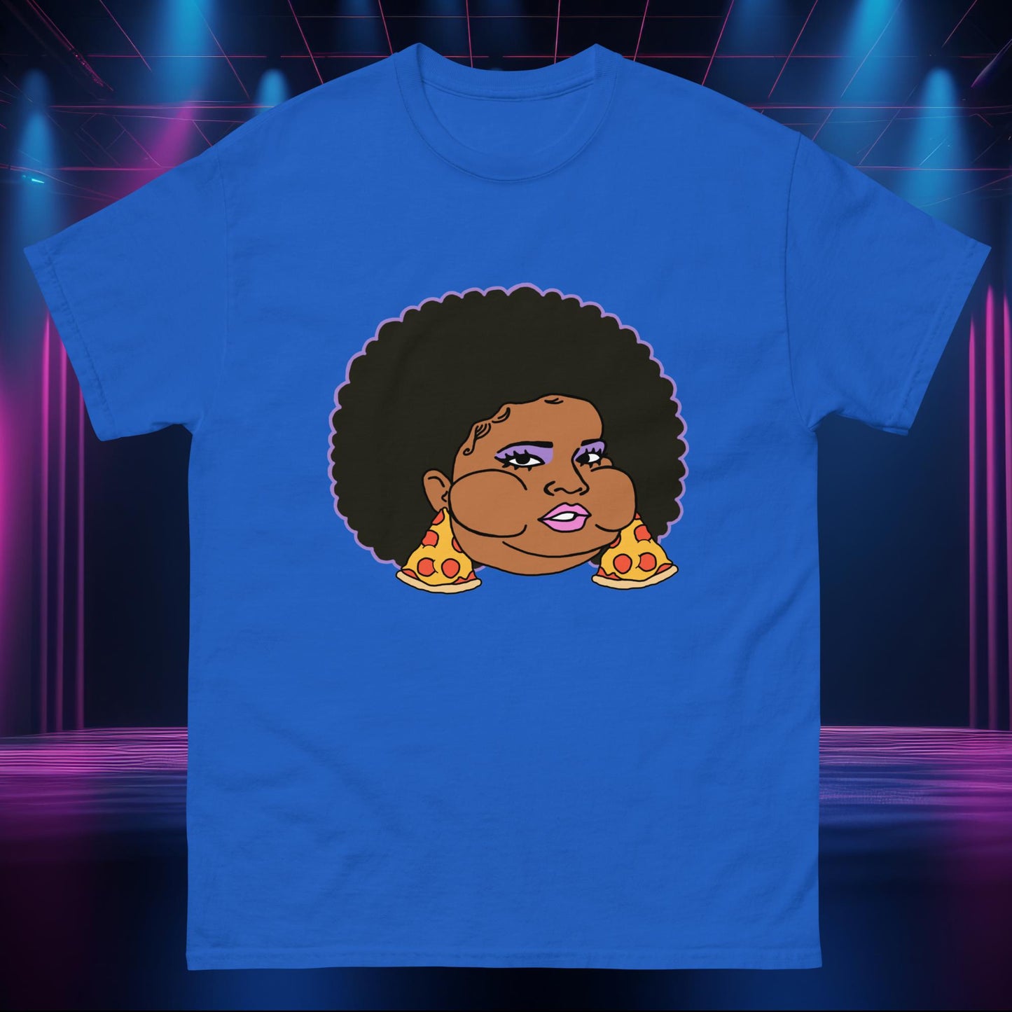 Pizzo Lizzo Pizza Lizzo Merch Lizzo Gift Body Positivity Body empowerment Lizzo classic tee Royal T-shirts Lizzo Music Next Cult Brand