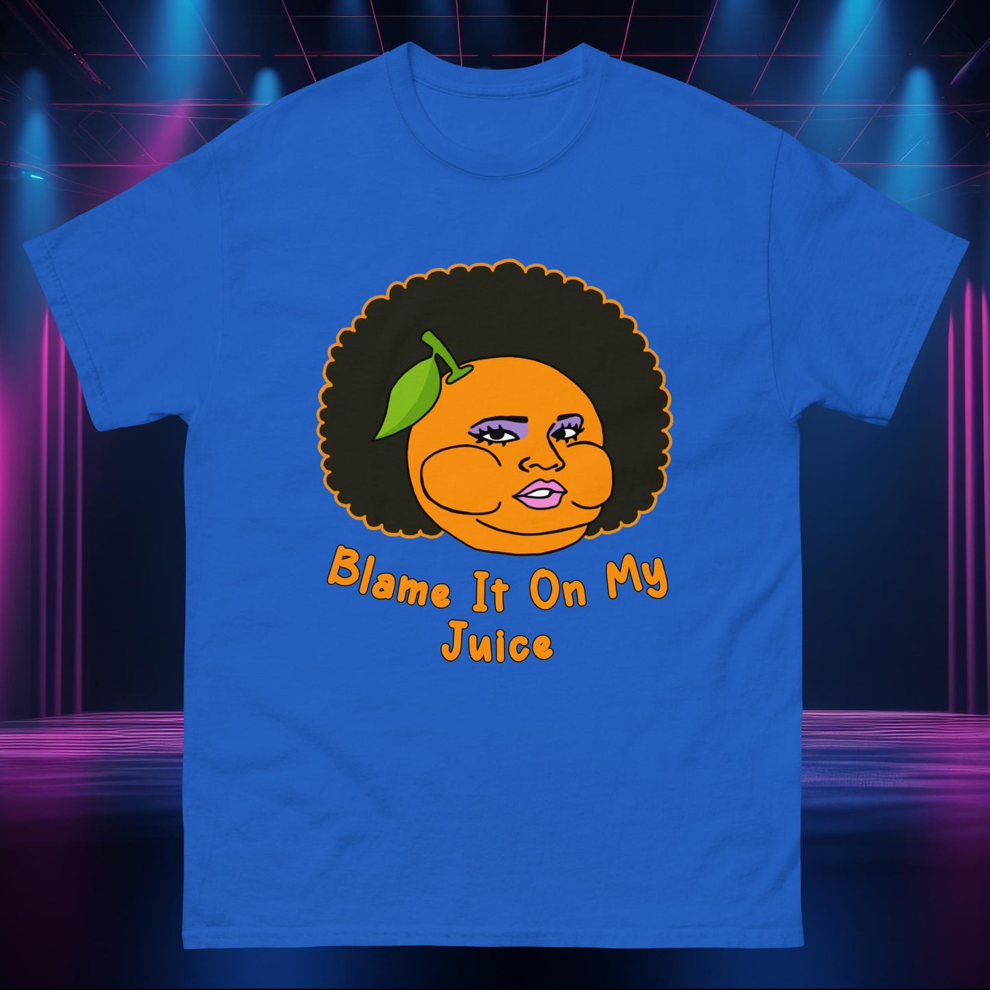 Blame It On My Juice Lizzo Special Tour Lizzo Merch Lizzo Gift Lizzo Song Lyrics Lizzo Shirt Royal T-shirts Lizzo Music Next Cult Brand