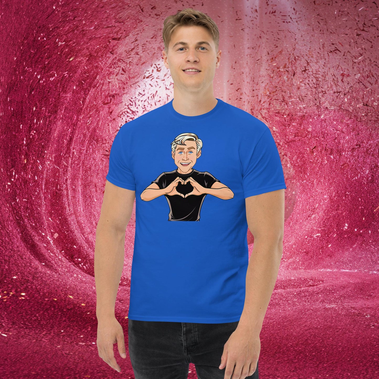 I Love Ryan Gosling Ken Barbie Movie I am Kenough tee Royal T-shirts Barbie Celebrities Ken Movies Ryan Gosling Next Cult Brand