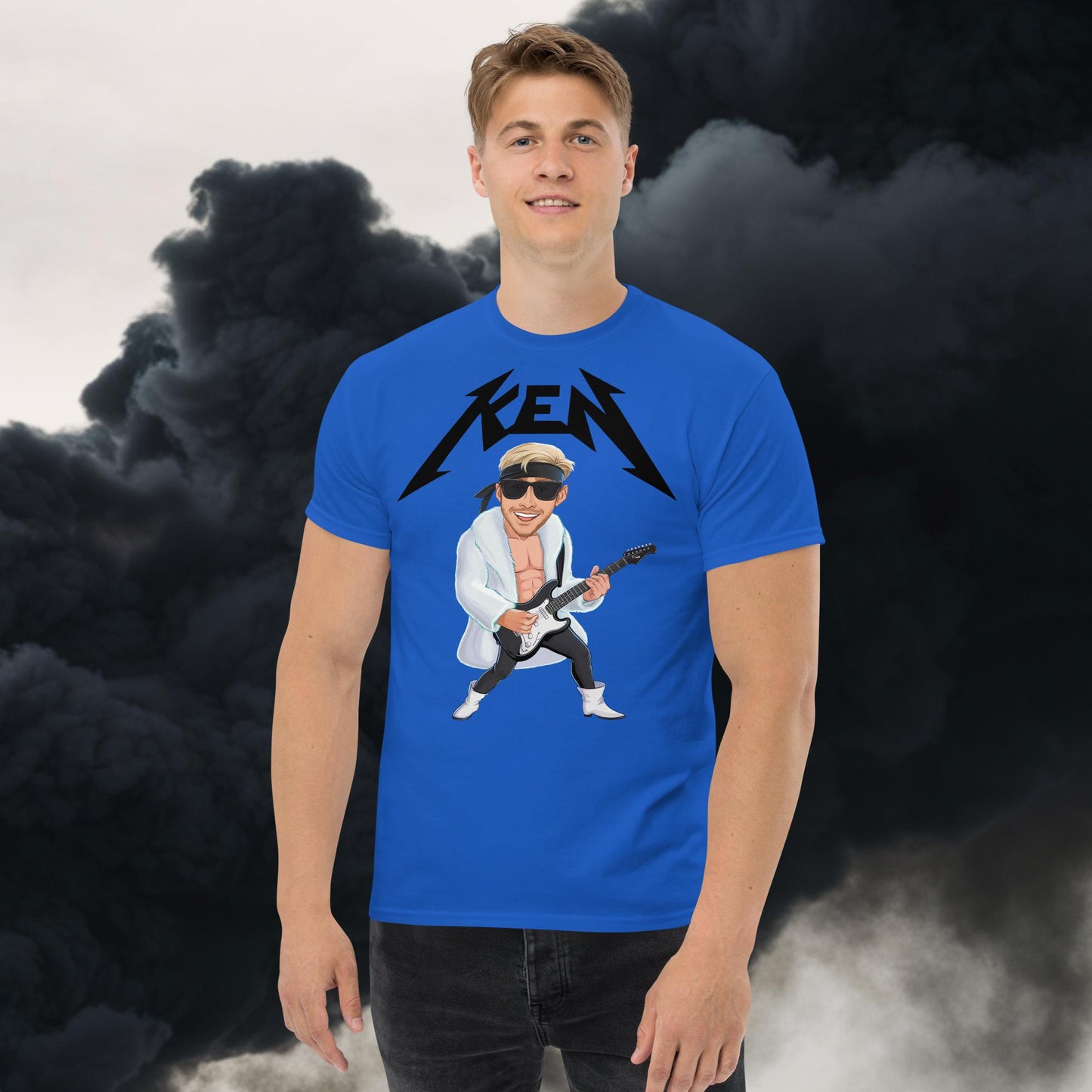 Rockstar Ken Barbie Movie Ryan Gosling tee Royal T-shirts Barbie Celebrities Ken Movies Ryan Gosling Next Cult Brand