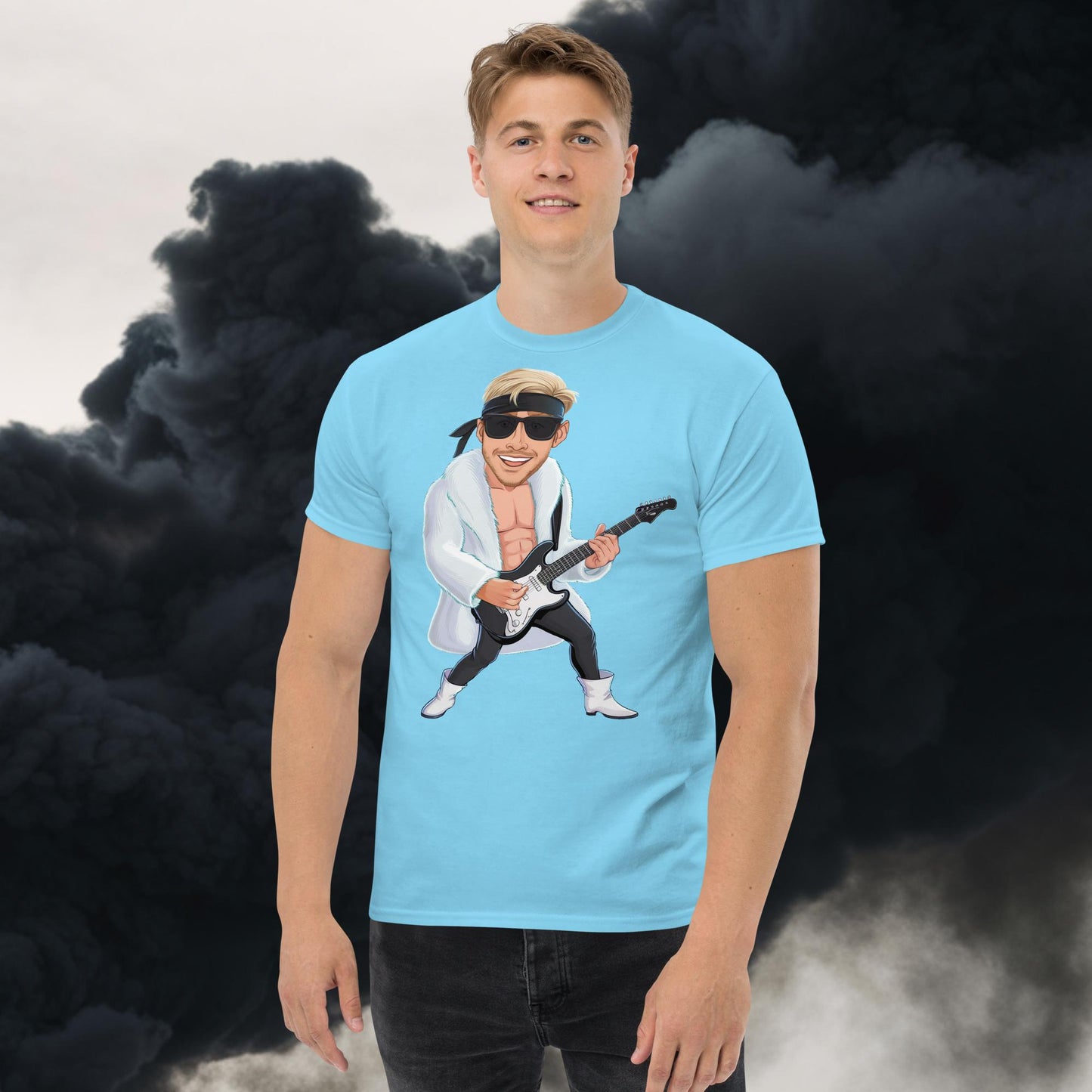 Rockstar Rock Music tee Sky T-shirts Barbie Celebrities Ken Movies Music Rock Music Ryan Gosling Next Cult Brand