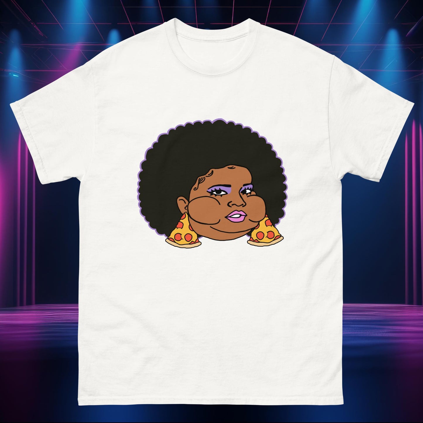 Pizzo Lizzo Pizza Lizzo Merch Lizzo Gift Body Positivity Body empowerment Lizzo classic tee White T-shirts Lizzo Music Next Cult Brand