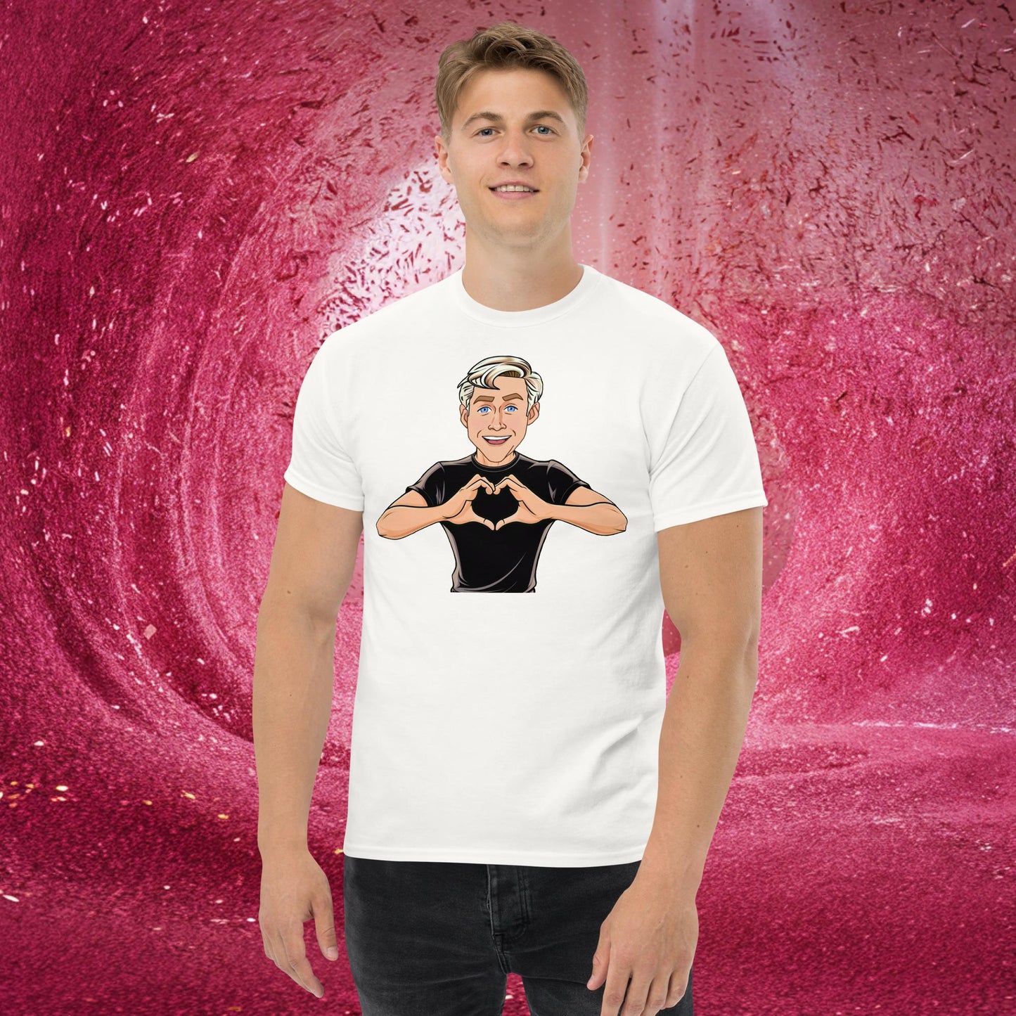 I Love Ryan Gosling Ken Barbie Movie I am Kenough tee White T-shirts Barbie Celebrities Ken Movies Ryan Gosling Next Cult Brand