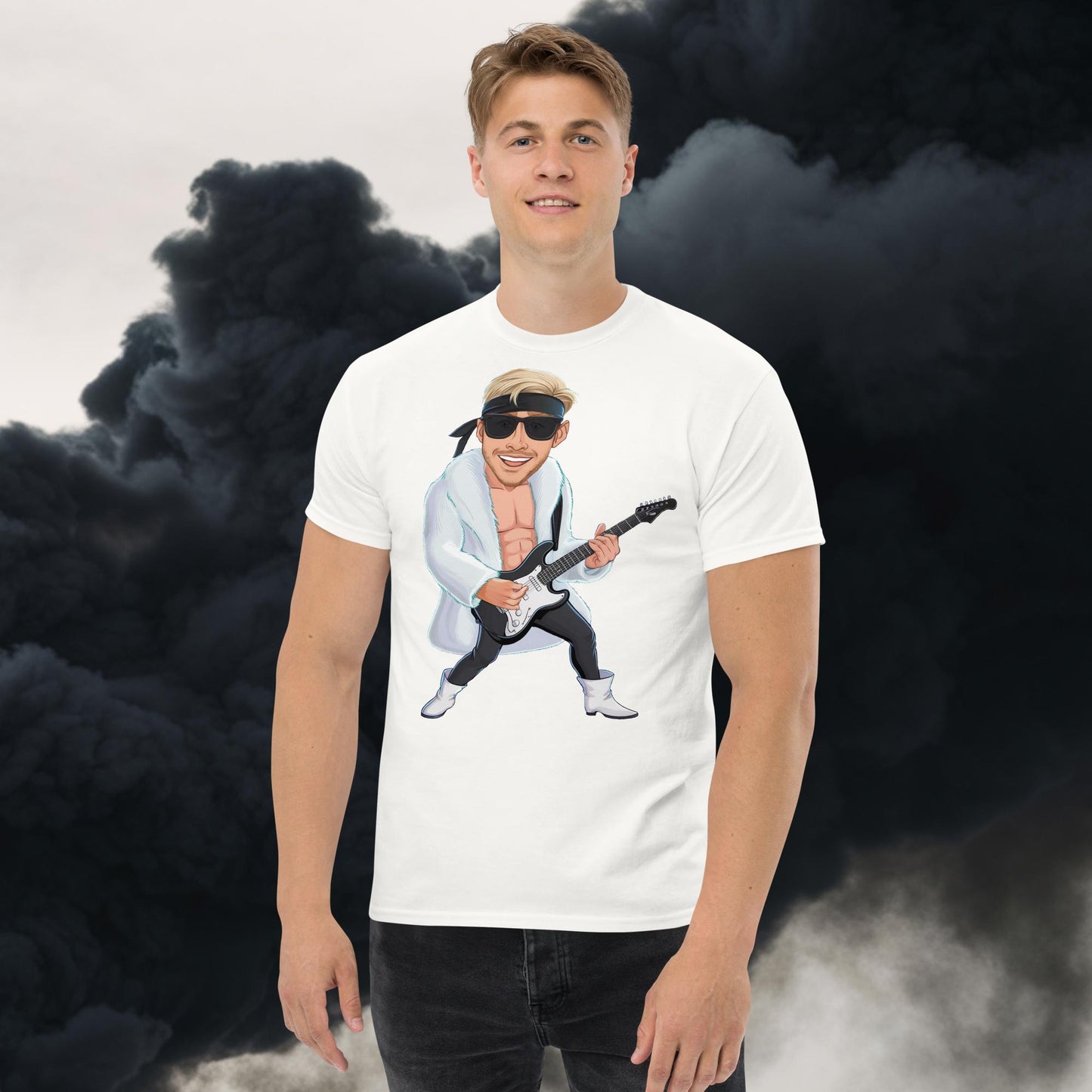 Rockstar Rock Music tee White T-shirts Barbie Celebrities Ken Movies Music Rock Music Ryan Gosling Next Cult Brand