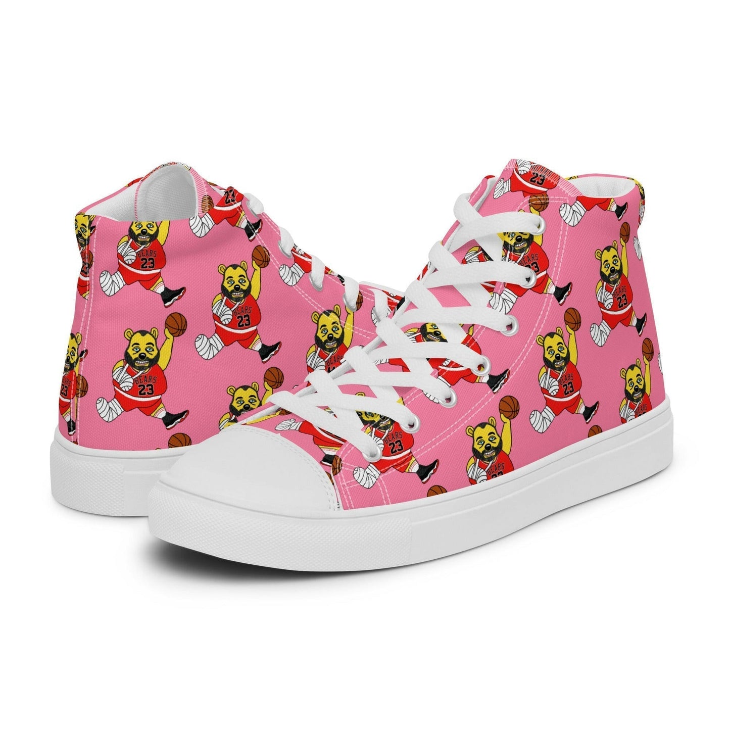 Air Segura, Tom Segura Basketball, Your Mom's House (YMH), 2 Bears 1 Cave, Funny Men’s high top canvas shoes 13 Shoes 2 Bears 1 Cave Air Segura Podcasts Stand-up Comedy Tom Segura YMH Next Cult Brand