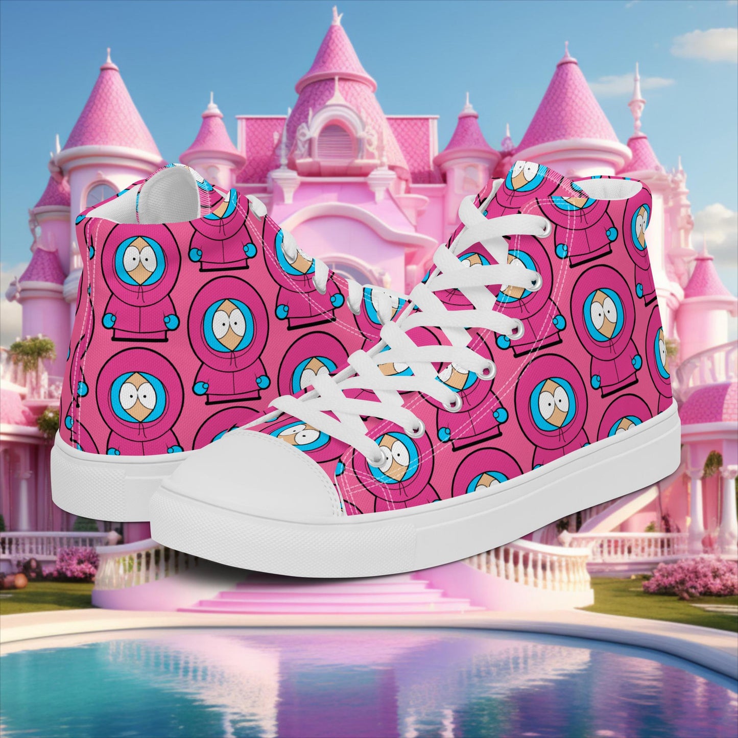 Kenny McCormick Ken Ryan Gosling Barbie South Park Kenny high top canvas shoes Shoes Barbie Ken Kenny Movies South Park TV Shows Next Cult Brand