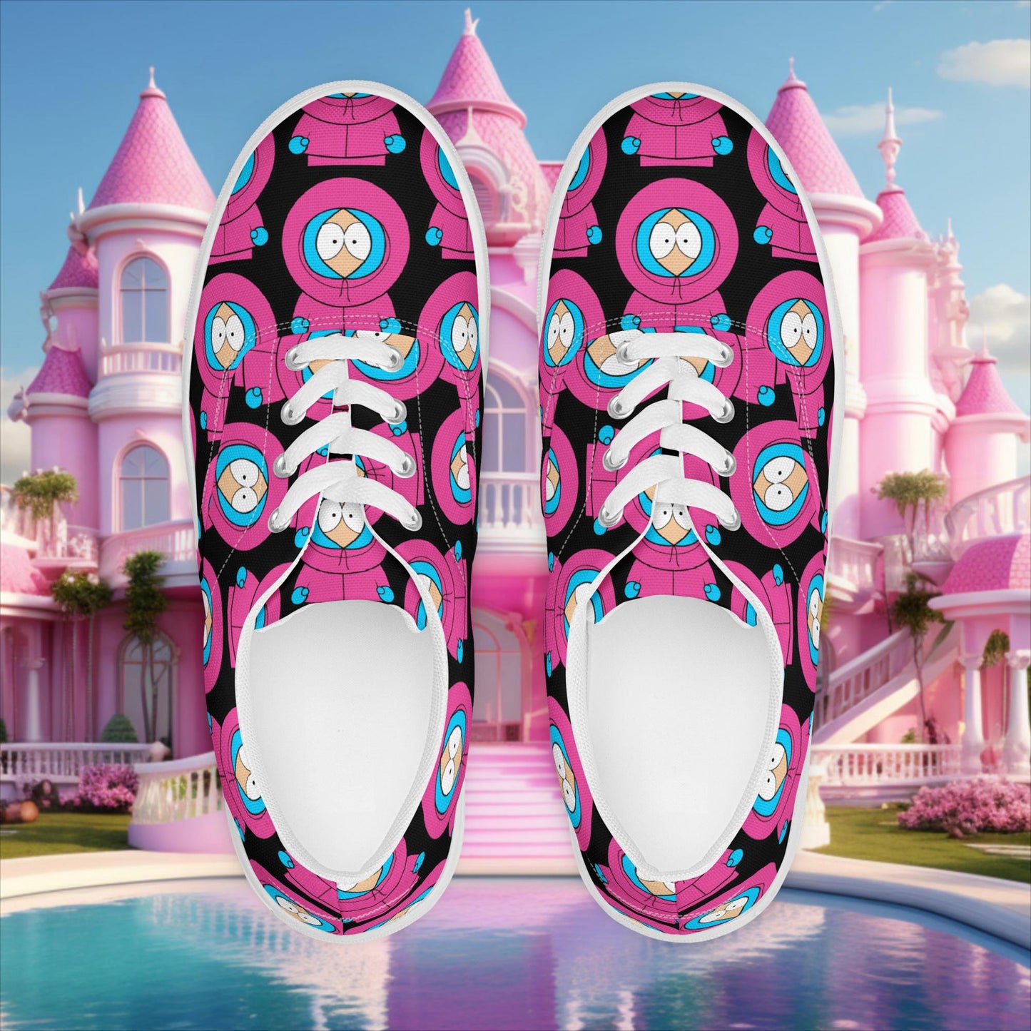 Kenny McCormick Ken Ryan Gosling Barbie South Park Kenny lace-up canvas shoes Shoes Barbie Ken Kenny Movies South Park TV Shows Next Cult Brand