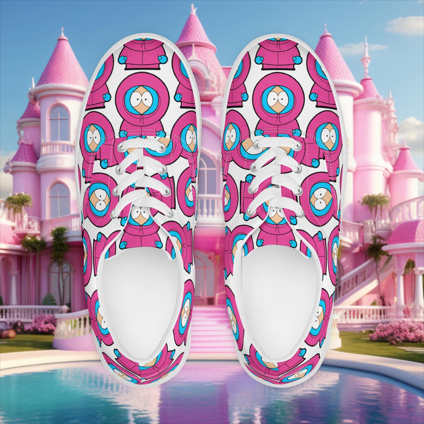 Kenny McCormick Ken Ryan Gosling Barbie South Park Kenny lace-up canvas shoes Shoes Barbie Ken Kenny Movies South Park TV Shows Next Cult Brand