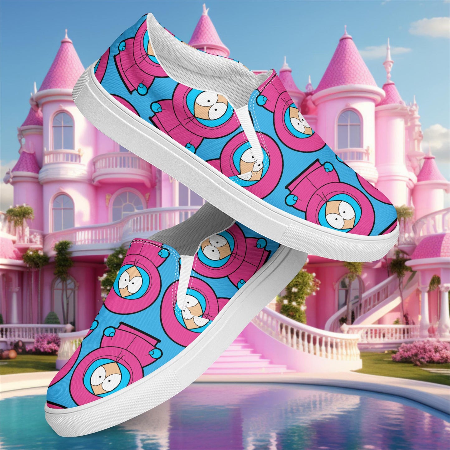 Kenny McCormick Ken Ryan Gosling Barbie South Park Kenny slip-on canvas shoes 13 Shoes Barbie Ken Kenny Movies South Park TV Shows Next Cult Brand