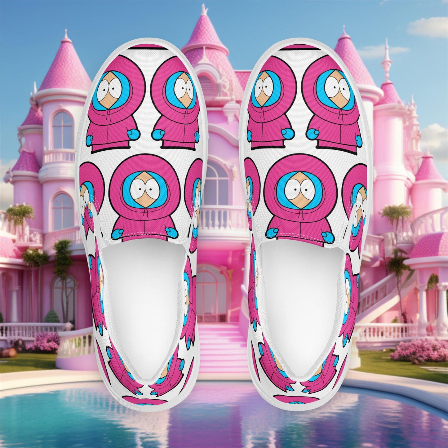 Kenny McCormick Ken Ryan Gosling Barbie South Park Kenny slip-on canvas shoes Shoes Barbie Ken Kenny Movies South Park TV Shows Next Cult Brand