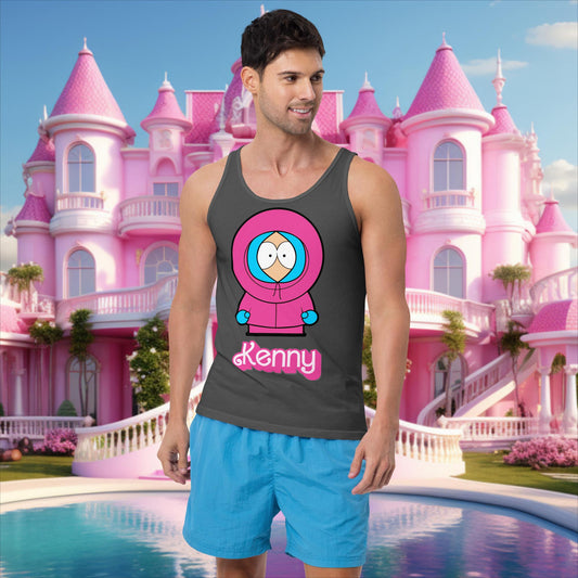 Kenny McCormick Ken Ryan Gosling Barbie South Park Kenny Tank Top Asphalt Tank Tops Barbie Ken Kenny Movies South Park TV Shows Next Cult Brand