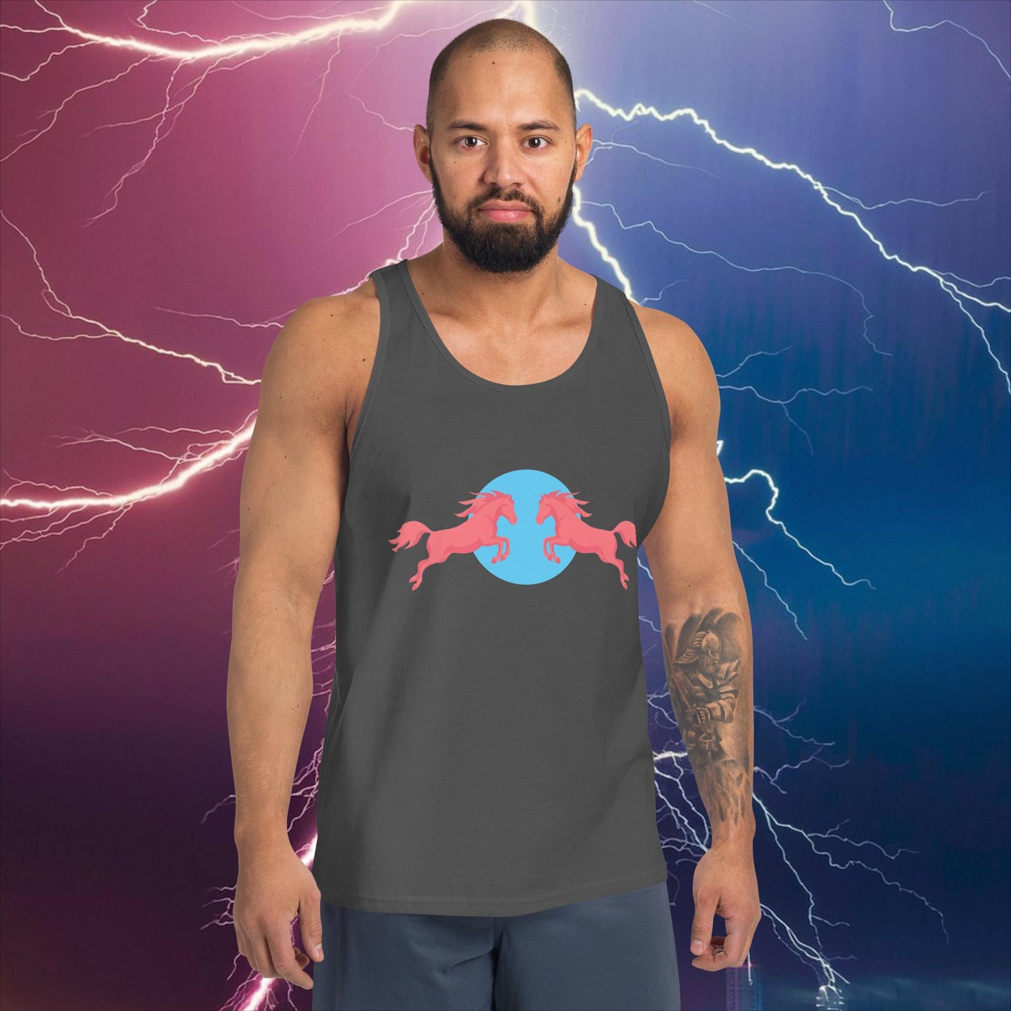 Kenergy Red Bull Ken Barbie Ryan Gosling Kenergy Tank Top Asphalt Tank Tops Barbie Ken Kenergy Movies Next Cult Brand