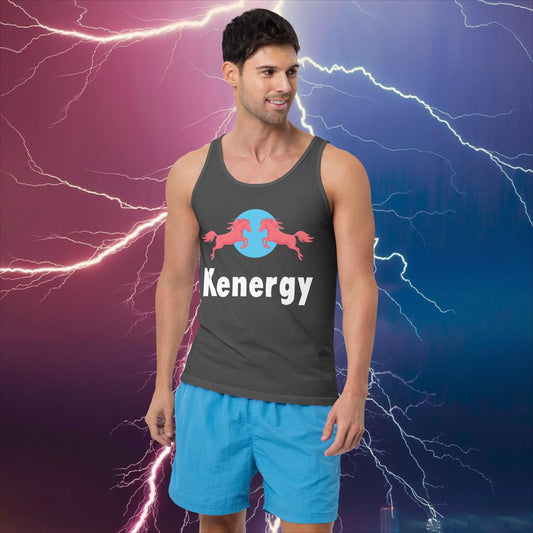 Kenergy Red Bull Ken Barbie Ryan Gosling Kenergy Tank Top Asphalt Tank Tops Barbie Ken Kenergy Movies Next Cult Brand
