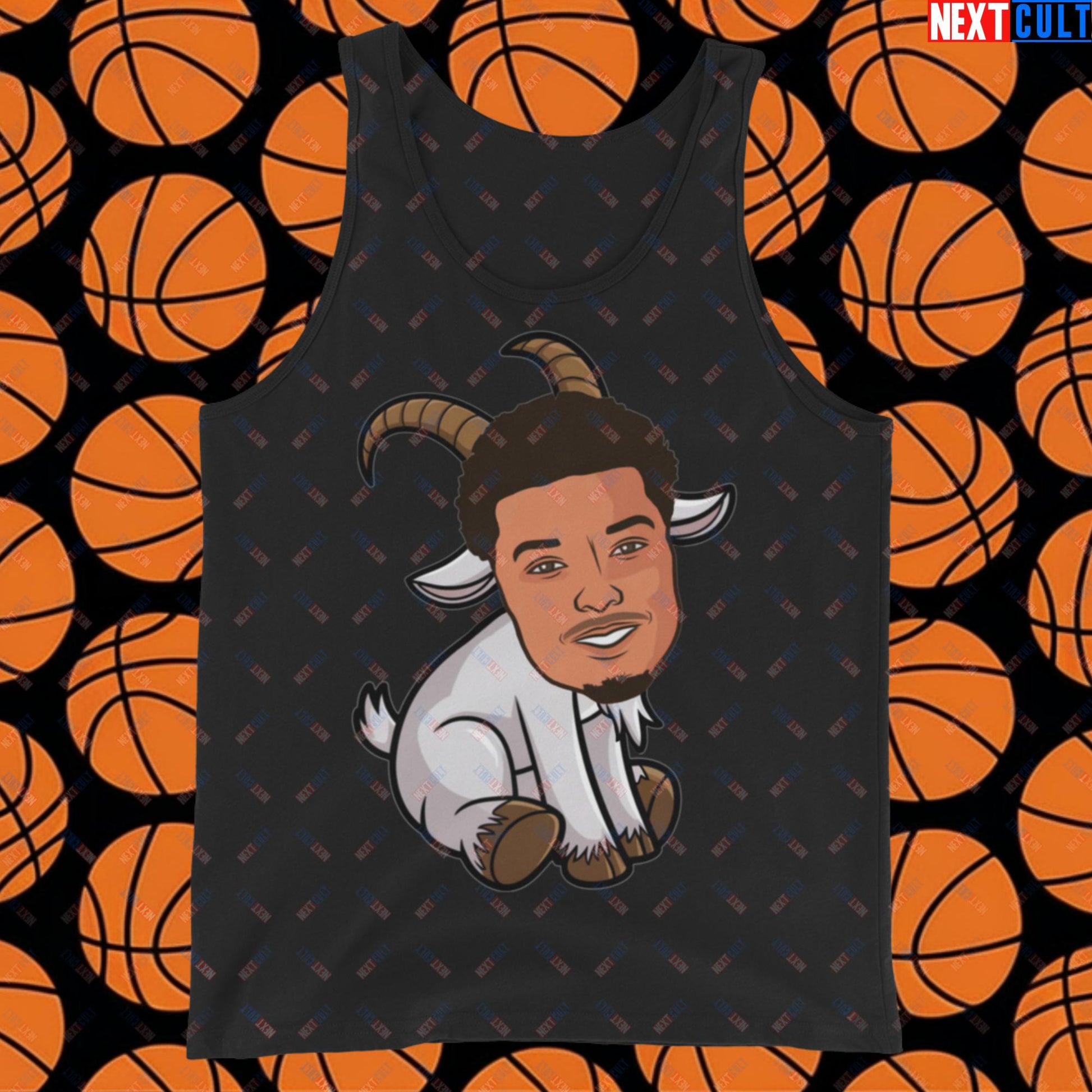 Wemby G.O.A.T. Tank Top - Victor Wembanyama Funny Basketball Meme Muscle Shirt - Greatest of All Time Athletic Shirt for Basketball Fans - Perfect Gift for Wemby Fans Tank Top Black Tank Tops Basketball G.O.A.T. NBA San Antonio Spurs Victor Wembanyama Wemby Next Cult Brand