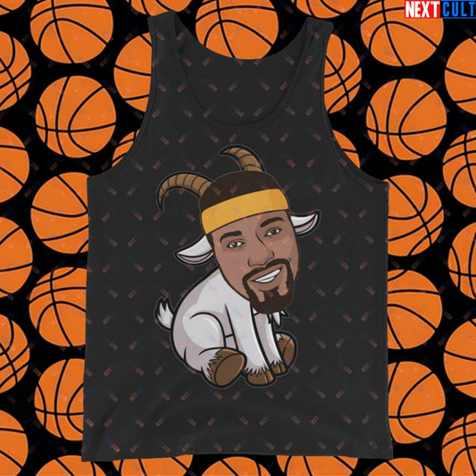 Wilt Chamberlain G.O.A.T. Tank Top - Funny Basketball Meme Muscle Shirt - Greatest of All Time Athletic Shirt for Basketball Fans - Perfect Gift for Wilt Chamberlain Fans Tank Top Black Tank Tops Basketball G.O.A.T. Golden State Warriors Los Angeles Lakers NBA Philadelphia 76ers Wilt Chamberlain Next Cult Brand