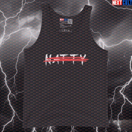 Not Natty Anymore Gym Tank Top | Fake Natty Funny Muscle Shirt For Bodybuilders & Lifters | Workout Vest Tank Tops Bodybuilding Fitness Gym Steroids Workout Next Cult Brand