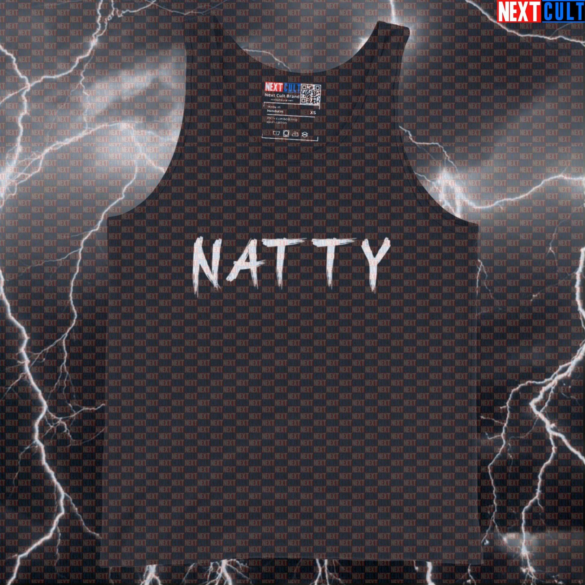 Funny Natty Gym Bro Tank Top | Natural Bodybuilding Muscle Shirt For Lifters | Workout Meme Vest Tank Tops Bodybuilding Fitness Gym Natty Workout Next Cult Brand