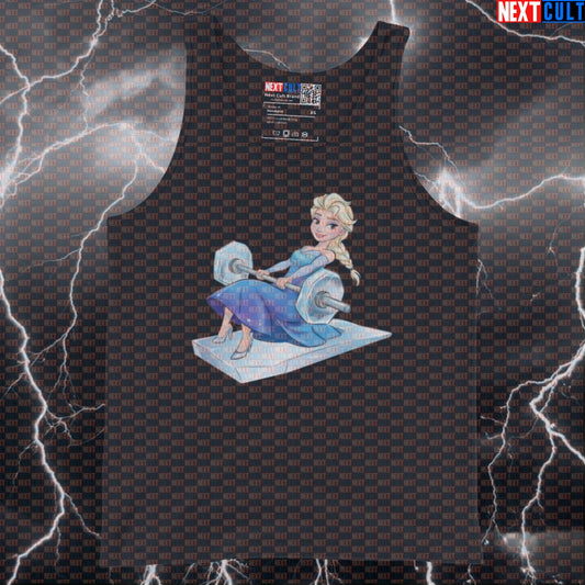 Funny Let It Grow Gym Tank Top | Booty Builder Muscle Shirt For Leg Day & Hip Thrusts | Fitness Meme Bodybuilding Films Fitness Frozen Gym Leg Day Powerlifting Workout Next Cult Brand