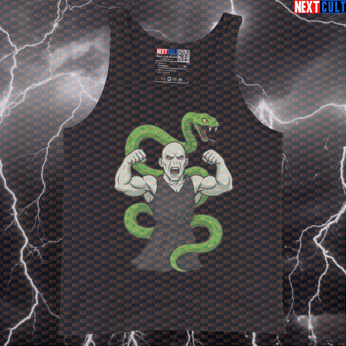 Swoledemort Swolecraft Funny Gym Tank Top | He Who Must Not Skip Leg Day Muscle Shirt Tank Tops Bodybuilding Books Films Fitness Gym Harry Potter Workout Next Cult Brand