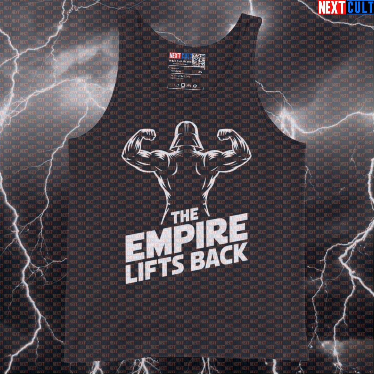 The Empire Lifts Back Funny Gym Tank Top - Star Wars Back Day Meme Vest Muscle Shirt Bodybuilding Darth Vader Films Fitness Gym Star Wars Workout Next Cult Brand