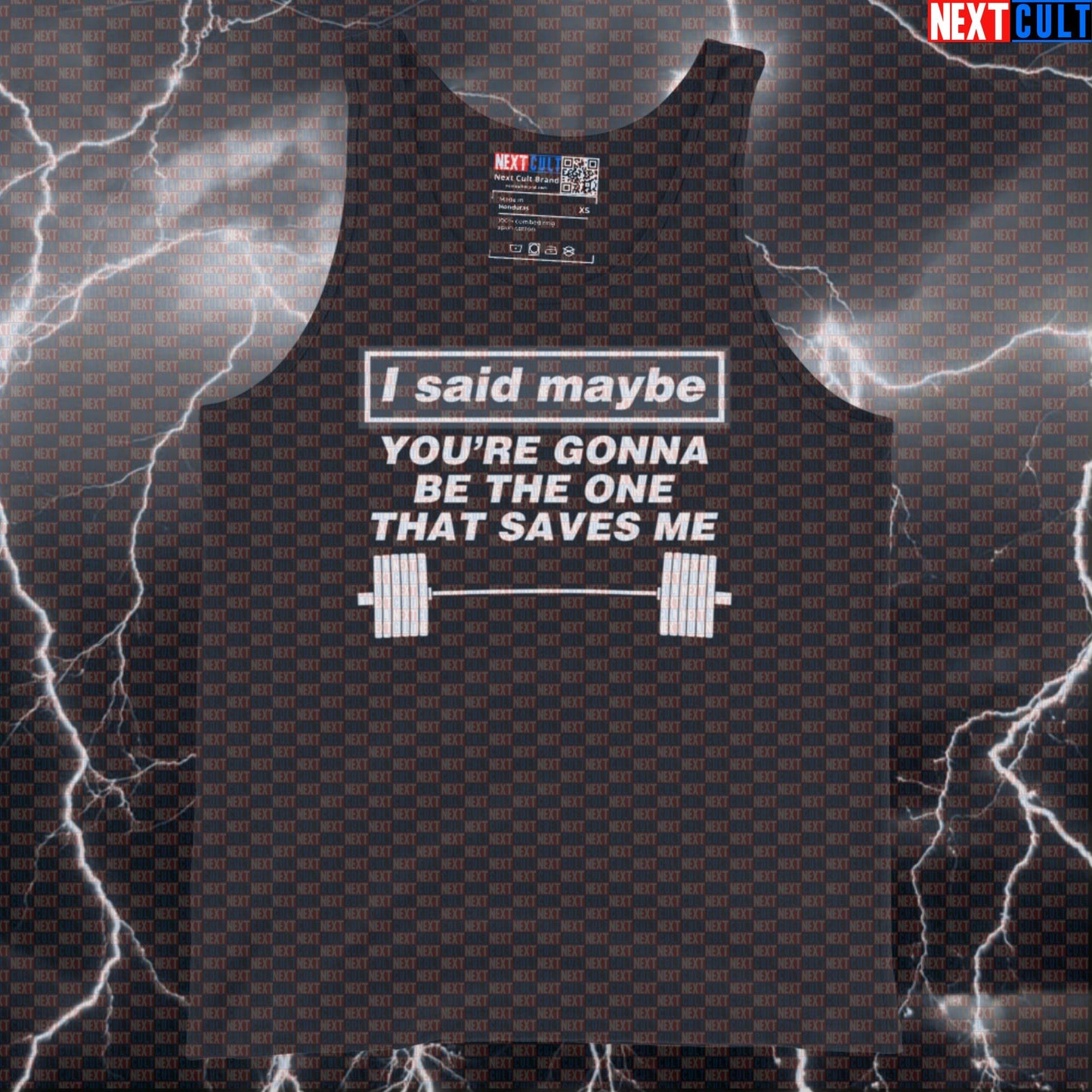 Wonderbar Gym Tank Top | Oasis Parody Funny Workout Vest for Bodybuilding Tank Tops Bodybuilding Fitness Gym Oasis Powerlifting Rock Music Workout Next Cult Brand