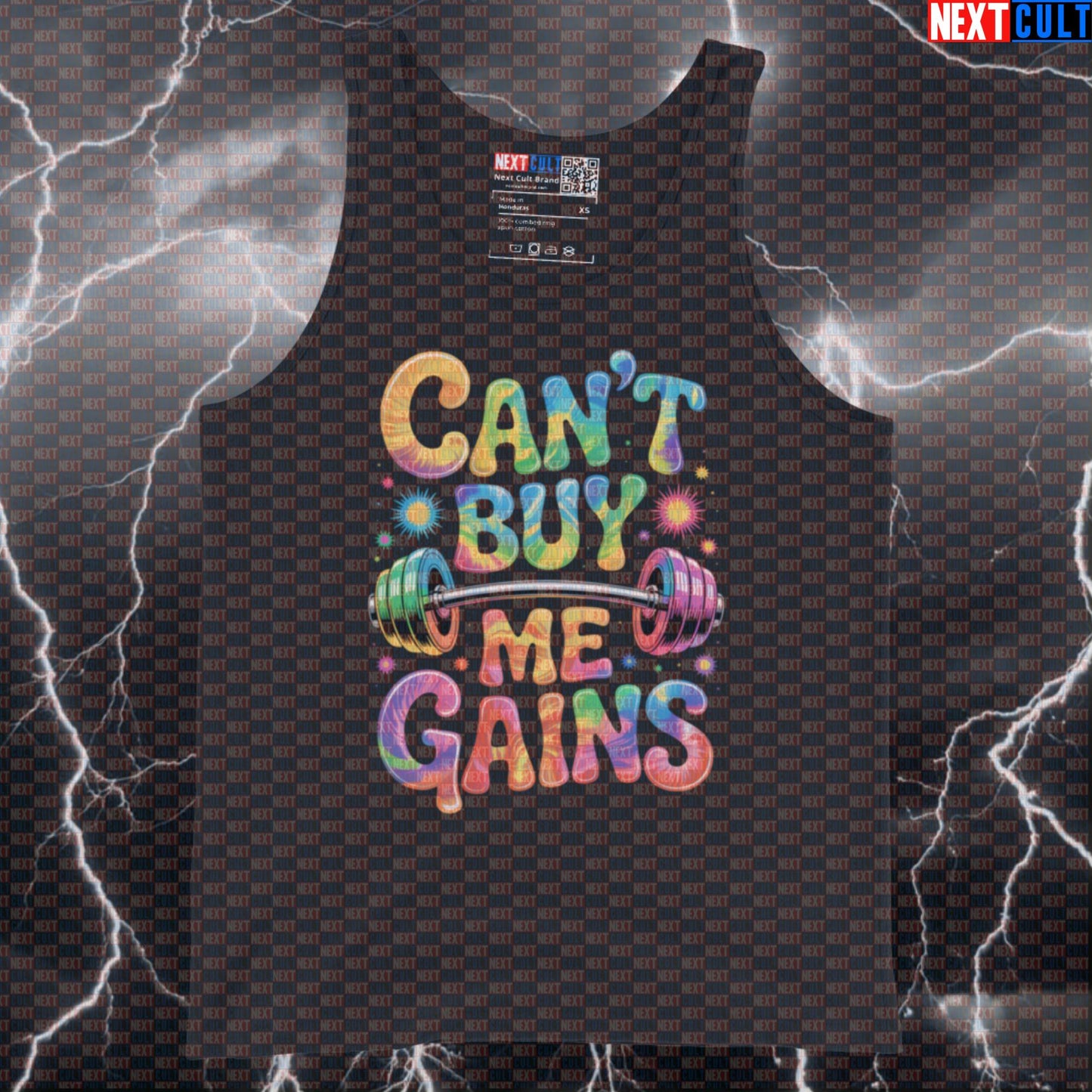 Can't Buy Me Gains Funny Gym Tank Top - Beatles Music Vest Muscle Shirt For Athletes Tank Tops Bodybuilding Fitness Gym Rock Music The Beatles Workout Next Cult Brand