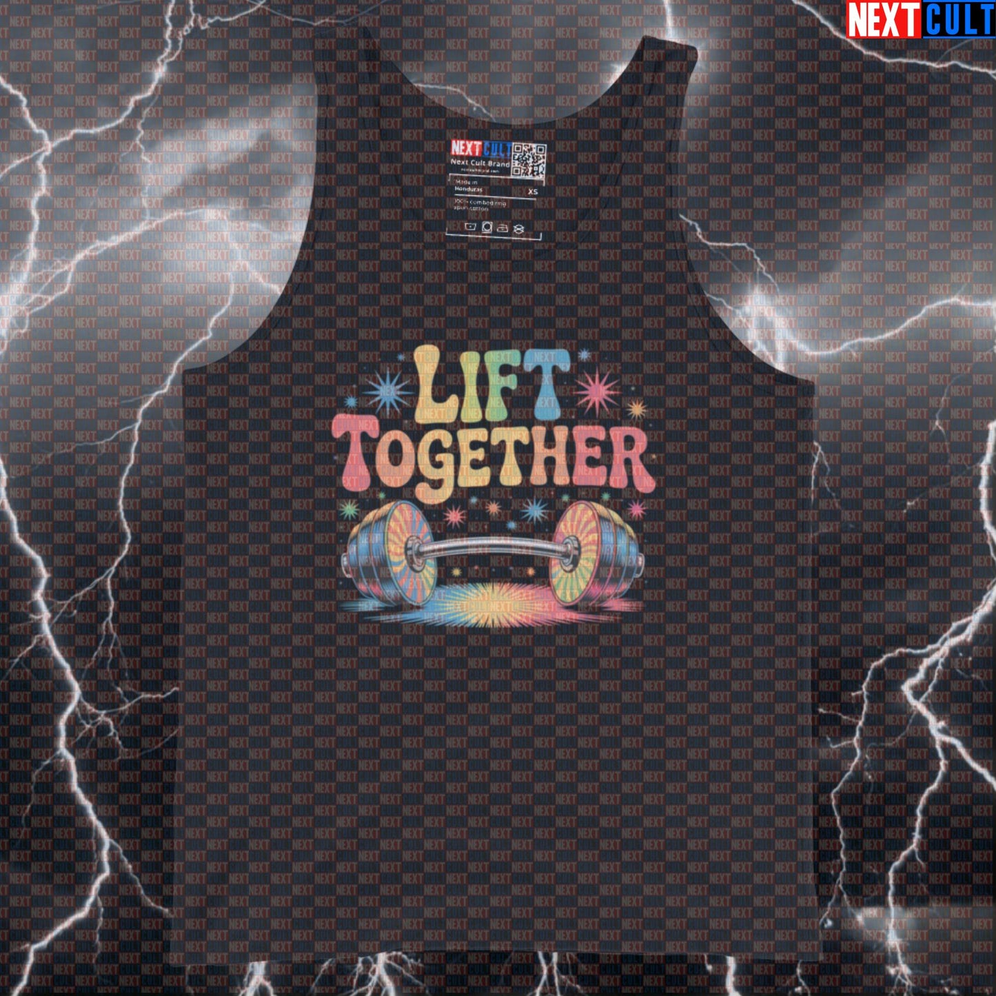 Beatles Lift Together Funny Gym Tank Top - Lift Together Vest Muscle Shirt for Gym Bros Tank Tops Bodybuilding Fitness Gym Powerlifting Rock Music The Beatles Workout Next Cult Brand