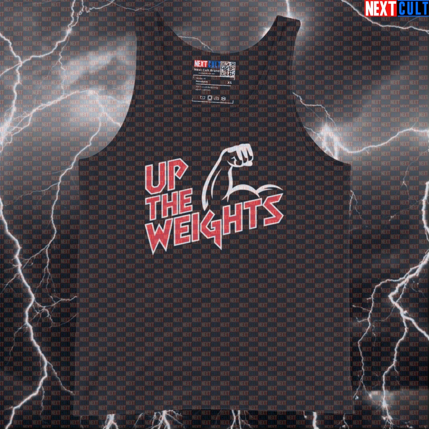 Up The Weights Iron Maiden Gym Tank Top Funny Workout Vest Muscle Shirt Athletic Top Tank Tops Bodybuilding Fitness Gym Iron Maiden Powerlifting Rock Music Workout Next Cult Brand