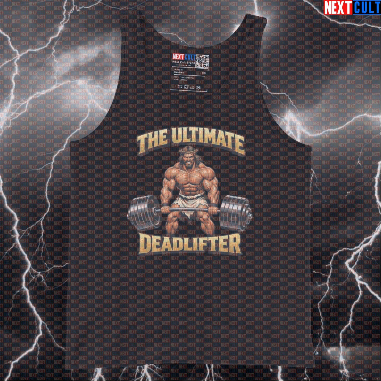 The Ultimate Deadlifter Jesus Christ Funny Gym Tank Top – Deadlifts Workout Fitness Lifting Bodybuilding Powerlifting Meme Muscle Shirt Bodybuilding Easter Fitness Gym Jesus Leg Day Powerlifting Workout Next Cult Brand