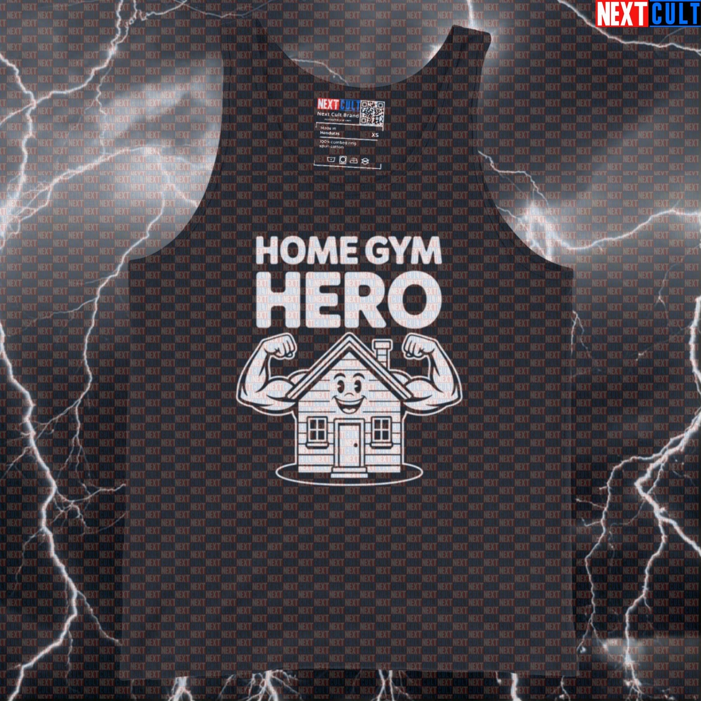 Home Gym Hero Funny Gym Tank Top Muscle Shirt Athletic Vest for Garage Gym Basement Gym Home Lifters Fitness Gym Home Gym Workout Next Cult Brand