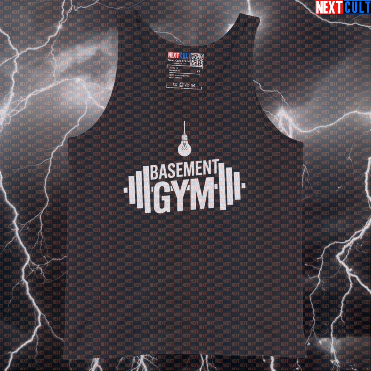 Funny Basement Gym Tank Top Muscle Shirt Athletic Vest for Home Gym Lifters Workout Top Gymbros Fitness Meme Fitness Gym Home Gym Workout Next Cult Brand