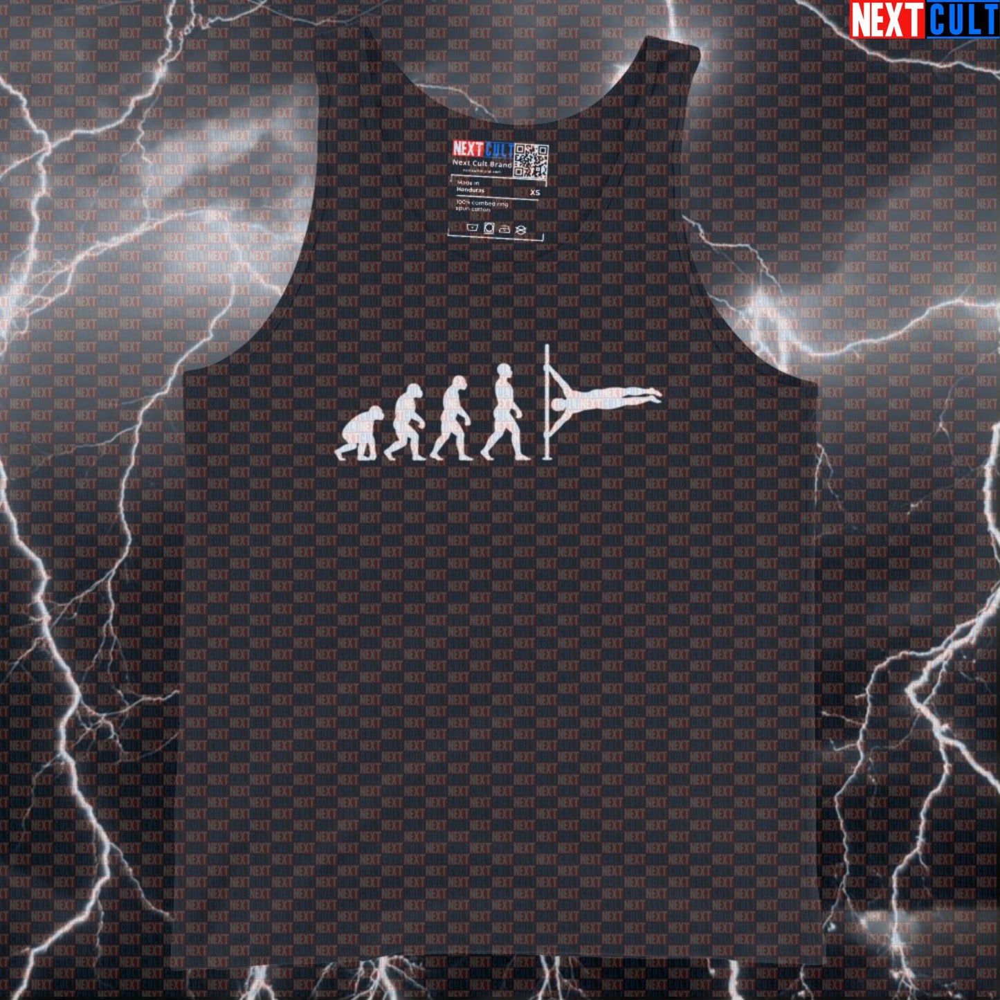 Human Flag Funny Gym Tank Top Calisthenics Muscle Shirt Workout Athletic Vest Gymbro Strength Top Tank Tops Next Cult Brand