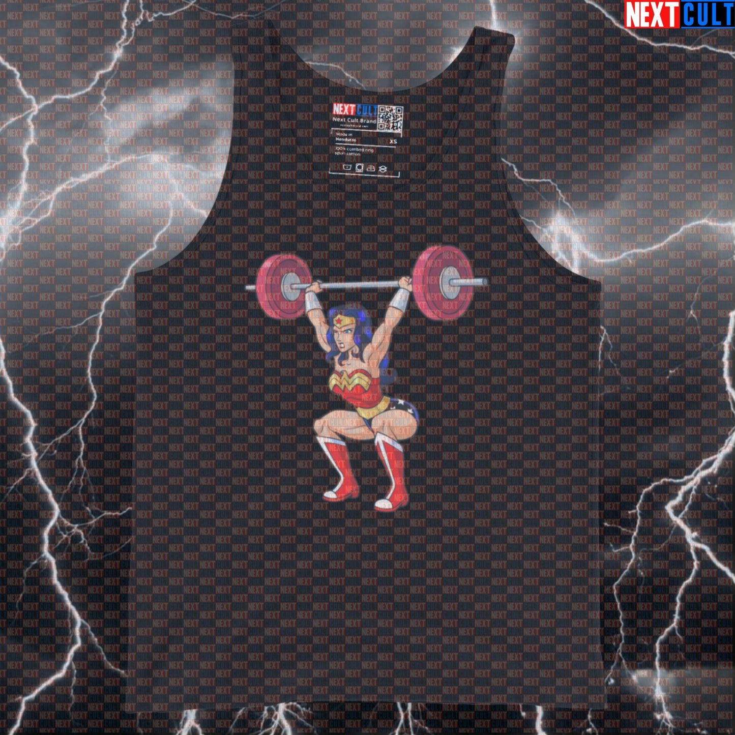 Wonder Snatch Wonder Woman Olympic Weightlifting Funny Gym Tank Top Superlift Snatches Workout Tank Top Fitness Meme Muscle Shirt Tank Tops Next Cult Brand