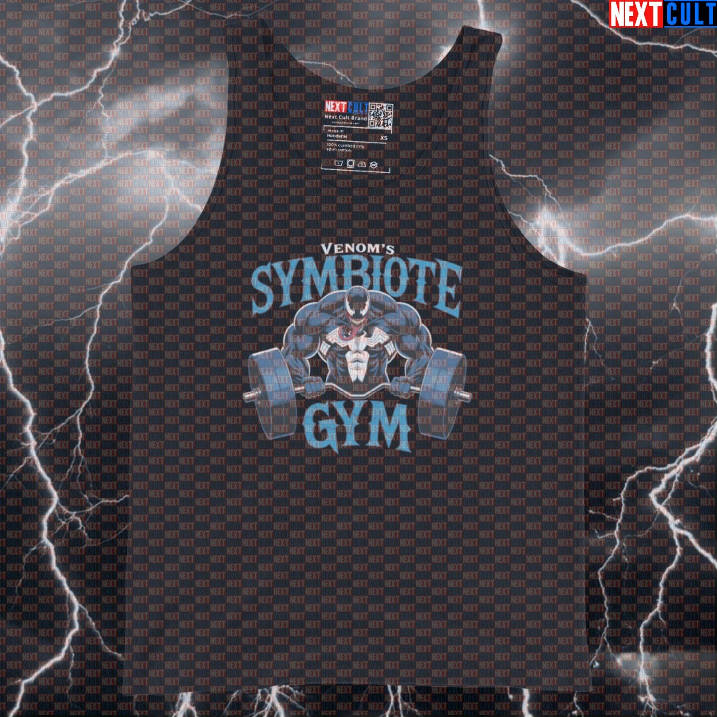 Symbiote Gym Hero Venom Funny Gym Tank Top Muscle Shirt Athletic Vest for Bodybuilding Lifters Bodybuilding Films Fitness Gym Powerlifting Superheroes Venom Workout Next Cult Brand