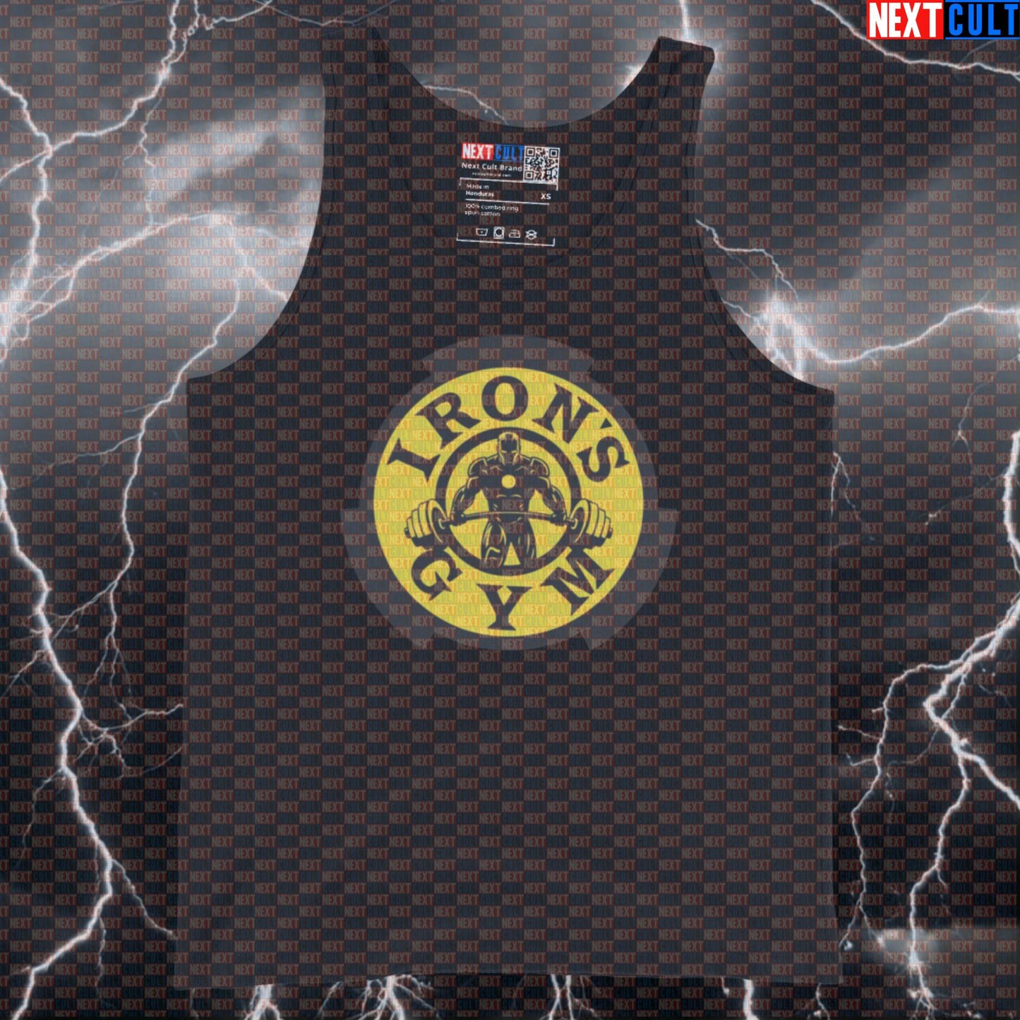 Irons Gym Funny Gym Tank Top Muscle Shirt Athletic Vest for Lifters Iron Hero Workout Fans Tank Tops Next Cult Brand