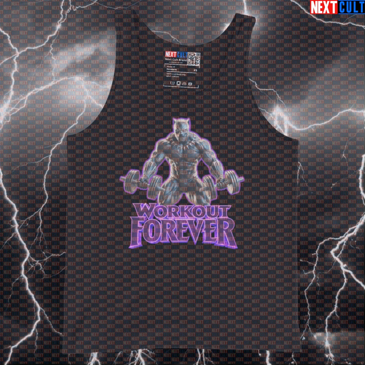Workout Forever Black Panther Funny Gym Tank Top Workout Tank Top Bodybuilding Powerlifting Fitness Meme Tank Tops Next Cult Brand