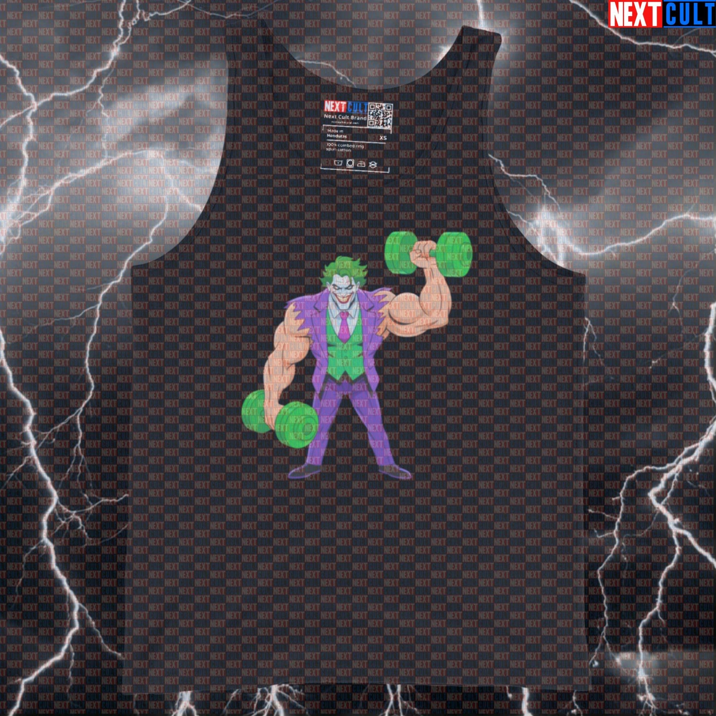 Jacked Joker Gym Tank Top Funny Swole Villain Muscle Shirt Workout Tank Top Athletic Gym Vest Top Tank Tops Next Cult Brand