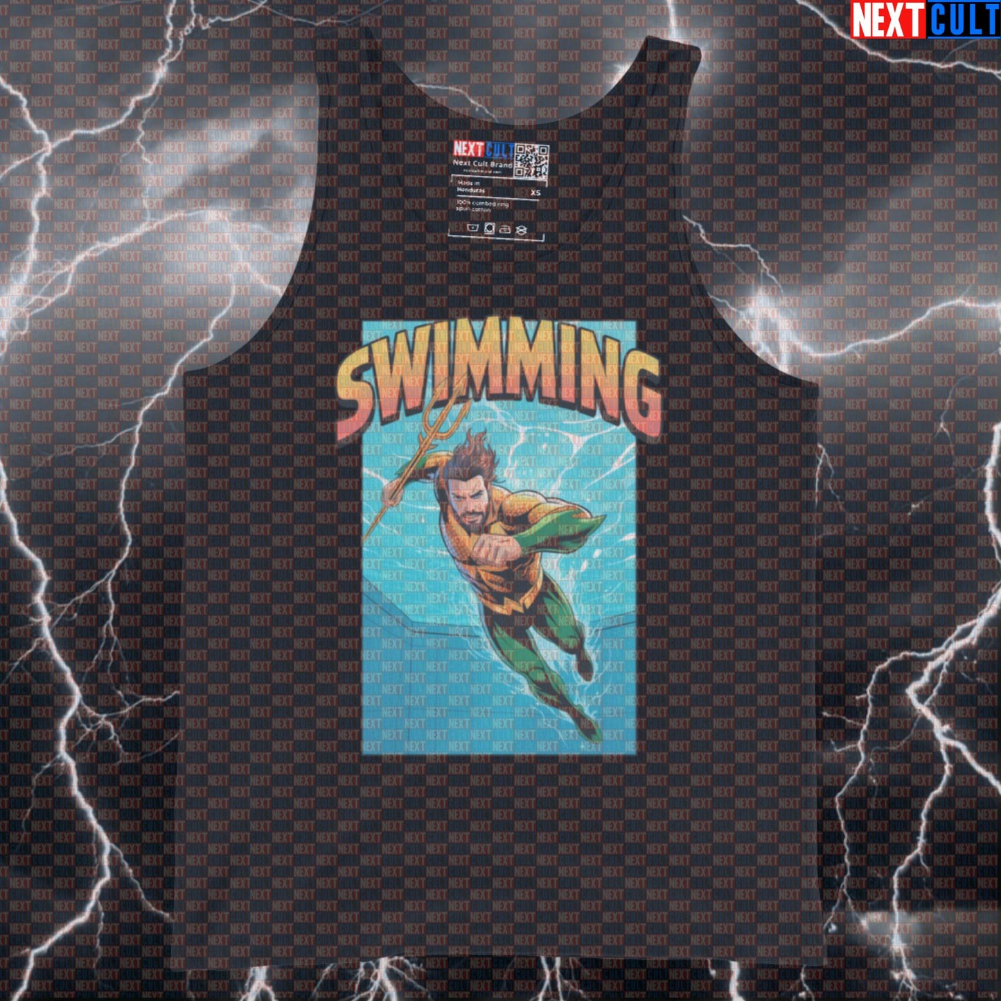 Funny Aquaman Gym Tank Top Muscle Shirt Athletic Shirt Gym Tank Top Workout Tank Top Vest Tank Tops Aquaman Cardio Films Fitness Gym Justice League Superheroes Swimming Workout Next Cult Brand