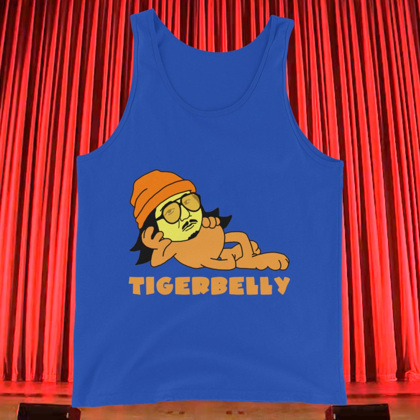 Bobby Lee Tigerbelly, Bobby Lee Merch, Tigerbelly Merch, Bobby Lee Gift, Funny Tigerbelly Gift, Tigerbelly Podcast, TigerBelly Men's Tank Top True Royal Tank Tops Bobby Lee Podcasts Stand-up Comedy TigerBelly Next Cult Brand