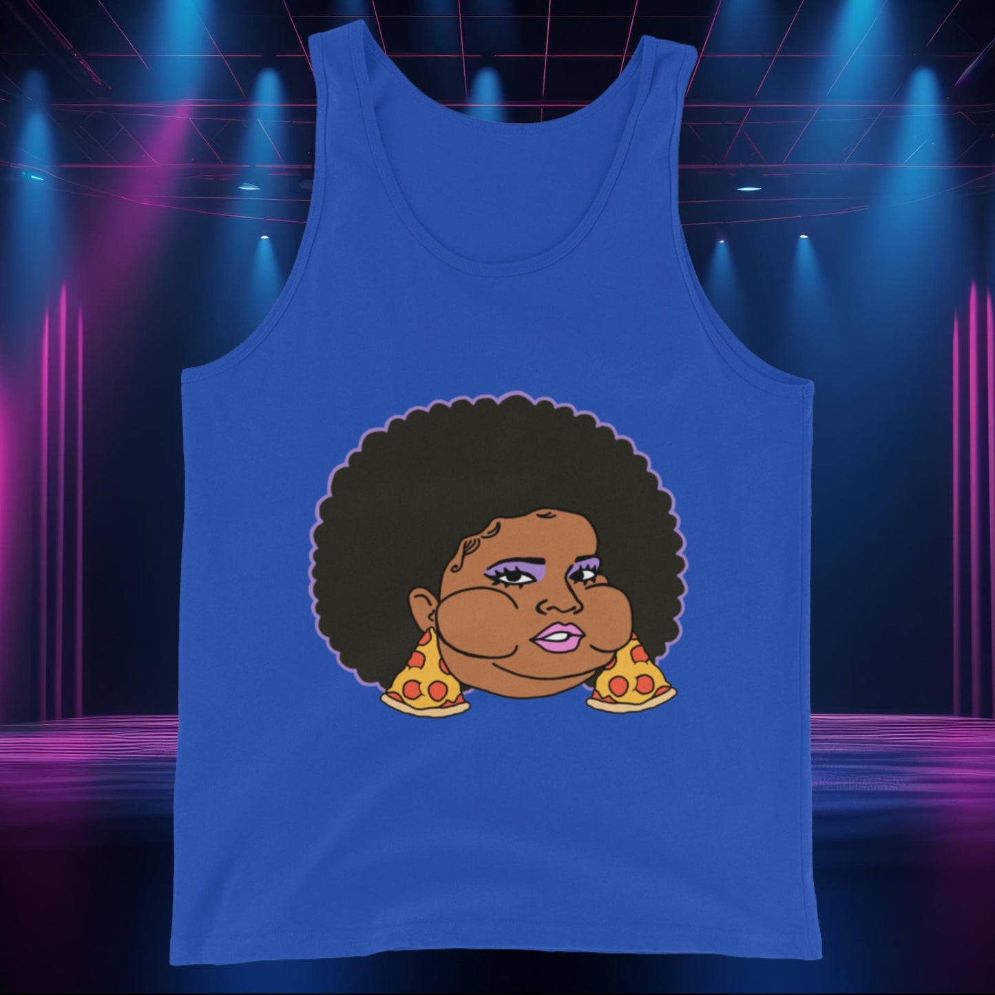 Pizzo Lizzo Pizza Lizzo Merch Lizzo Gift Body Positivity Body empowerment Lizzo Tank Top True Royal Tank Tops Lizzo Music Next Cult Brand