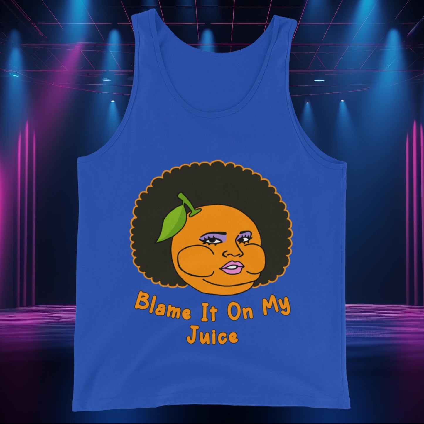 Blame It On My Juice Lizzo Special Tour Lizzo Merch Lizzo Gift Lizzo Song Lyrics Lizzo Tank Top True Royal Tank Tops Lizzo Music Next Cult Brand