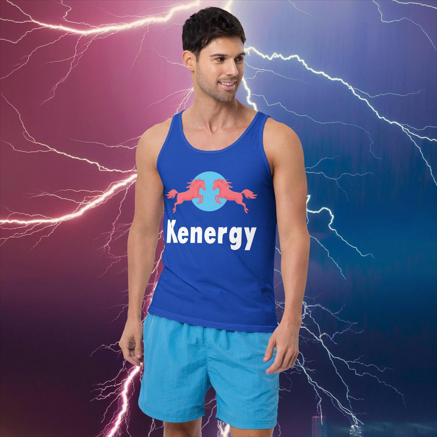 Kenergy Red Bull Ken Barbie Ryan Gosling Kenergy Tank Top True Royal Tank Tops Barbie Ken Kenergy Movies Next Cult Brand