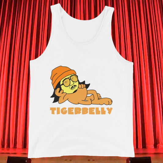 Bobby Lee Tigerbelly, Bobby Lee Merch, Tigerbelly Merch, Bobby Lee Gift, Funny Tigerbelly Gift, Tigerbelly Podcast, TigerBelly Men's Tank Top White Tank Tops Bobby Lee Podcasts Stand-up Comedy TigerBelly Next Cult Brand