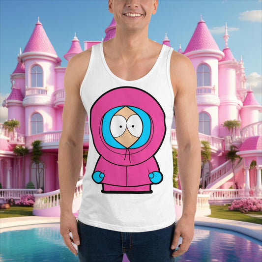 Kenny McCormick Ken Ryan Gosling Barbie South Park Kenny Tank Top White Tank Tops Barbie Ken Kenny Movies South Park TV Shows Next Cult Brand