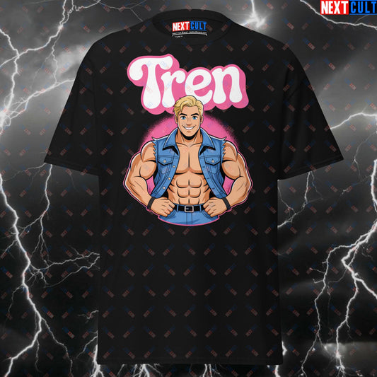 Funny Gym Shirt for Lifters - Trenergy Pump Cover Tee - Bodybuilding Meme T-Shirt for Gymbros & Fitness Gains T-shirts Films Fitness Gym Ken Pump Cover Steroids Workout Next Cult Brand