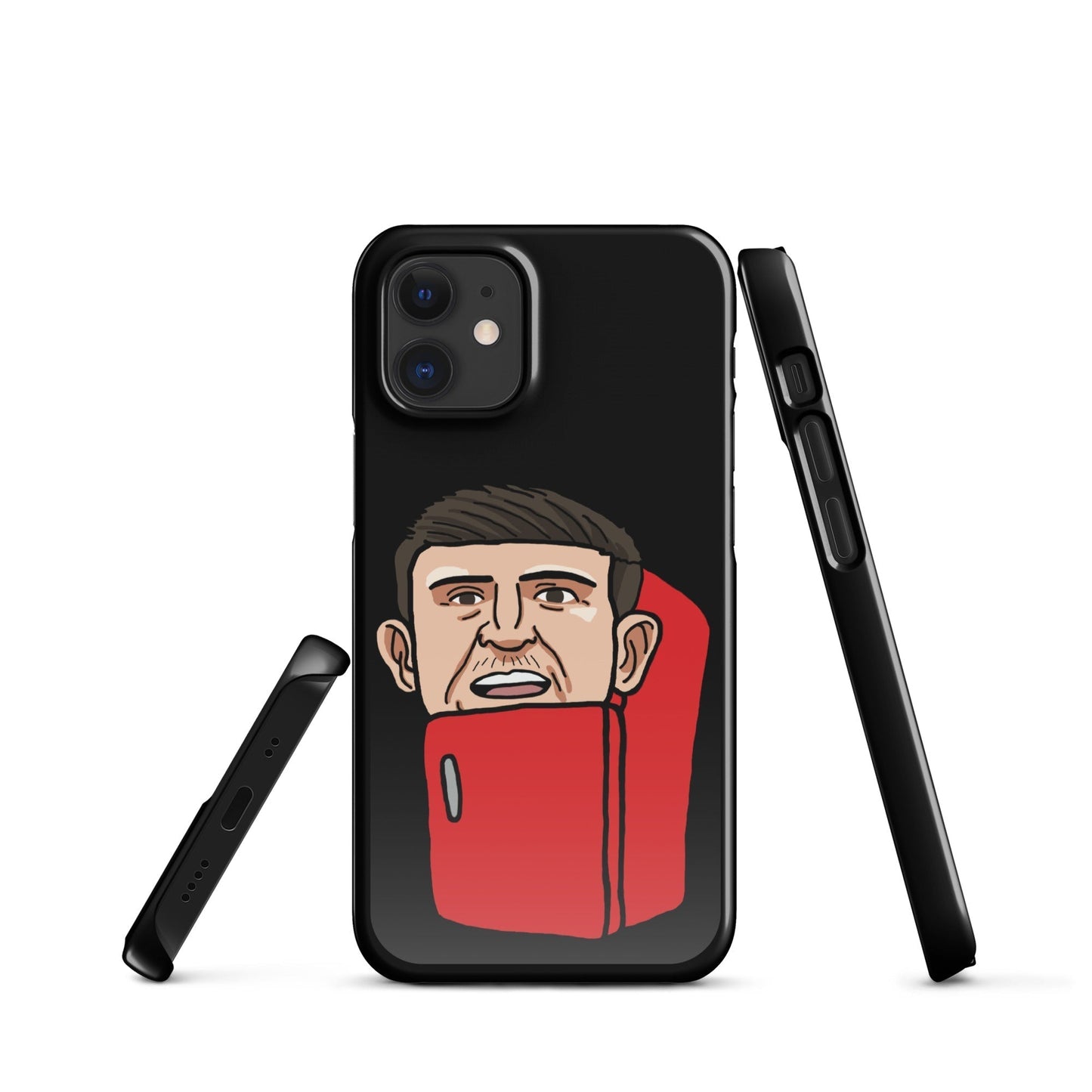 Harry ''The Fridge'' Maguire Snap Case for iPhone® Black Glossy iPhone 12 Mini Mobile Phone Cases Football Harry Maguire Manchester United The Fridge Next Cult Brand